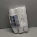 8OZ Foam Cups for Hot & Cold Drinks With Lids, USA-Made 50-Pack - Ideal Styrofoam Coffee Cups, Insulating To-Go Cups for Soda, Tea, Juice - Sturdy, Disposable & comparable to Industry standard 8J8