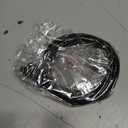 PATIKIL 3.28Ft 2 Pin Extension Cable Wire, 2Pcs 22 AWG Waterproof IP67 Connector with Male and Female at Both Ends for LED Strips, Black