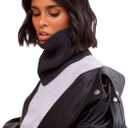 Winter Neck Warmer Scarf Neck Gaiter for Men Women, Windproof Neck Warmer Ski, Tube Circle Neck Scarves (Gray)