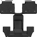 YITAMOTOR Floor Mats & Cargo Liner Fit for Jeep Grand Cherokee L 2021-2025 6 Seat, TPE All Weather Custom Fit Floor Liner for 1-3 Rows and Trunk Full Set Mats Automotive, Black(Without Center Console)