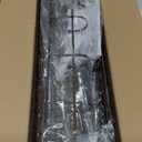 ETELI Over the Door Basket Organizer 3 Tier Hanging Basket Door Shelf Rack Heavy Duty Over Door Pantry Organizer with 3 Metal Baskets for Kitchen Bathroom Bedroom Living Room, Dark Brown