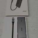 Acer USB C Docking Station Dual Monitor with 2 HDMI, 9-in-1 Laptop Docking Station with 4K@60Hz HDMI, USB A&C 3.0, SD/Micro SD, 100W PD, USB C Dock Compatible with Acer/Dell XPS/HP/Mac/Surface etc