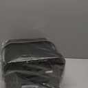 Kitchen Can with Lid, LALASTAR Wall-Mounted Under Sink Small Garbage Can for Kitchen, Bathroom, Compost Bin Countertop, Cabinet Can Hanging, 1.8 Gallon, (Black, 7L)