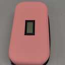 TSA Approved Insulin Cooler Travel Case Medication Cooler for Travel with Thermometer Temperature Display Diabetic Medication Organizer Medical Travel Cooler Bag with 2 Ice Pack (Pink)