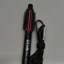 Farery Mini Thermal Brush 3 Temperature Adjustable, Travel Curling Iron for Short Hair 1 Inch, Heated Round Brush for Soft Curls, Lightweight Curling Wand for Bouncy Hair, Touch-ups, Dual Voltage