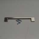 Amerock Versa 7-9/16 inch (192mm) Center-to-Center Satin Nickel Cabinet Pull, BP55531G10