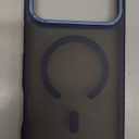 TORRAS Magnetic for iPhone 17 Pro Max Case, [Compatible with MagSafe][4X Military Grade Protection][Camera Control], Slim Phone Case for iPhone 17 Pro Max 6.9", Translucent Deep Blue