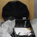 Music Boxing Machine, Interactive Punching Trainer with Boxing Gloves, Large Size Wall Mounted Electronic Boxing Target for Adult Kids, 9 Modes & 9 Speeds (Black)