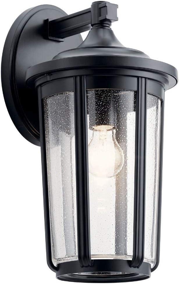 Kichler Fairfield Outdoor Wall Light, Black, 17.25 inch