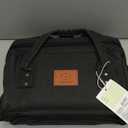 KeaBabies Baby Diaper Bag Backpack - Large Baby Bag for Boys, Girls, Waterproof Multi Function Travel Diaper Backpack with Changing Pad, Durable Travel Essentials for Moms and Dads (Trendy Black)