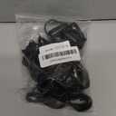 Tradesparker Plastic Hooks - Gazebo Replacement Parts Suitable for Garden Patio Gazebo Track,for Curtains & Mosquito Netting,24-Pack,Black