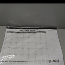 GuassLee Large Desk Calendar 2026,22" x 17" Desktop Wall Calendar 18 Months Planner Runs from Jan. 2026 to Jun. 2027 with Julian Date To-do & Notes Monthly Goals for School Home Office