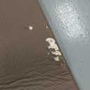 Color&Geometry Anti Fatigue Cushion Kitchen Mat for Floor -17"x79",Long,Easy Clean, Water & Oil Proof, Anti Slip, Foam Rubber Runner Rug for Front Sink Comfort Standing,Brown