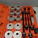 28pcs Press and Pull Sleeve Kit Bushing Press kit Bushes Bushing Bearings Seals Removal Installation Tool Bushes Bearings Seals Removal Install Tool Bushing Removal Tool