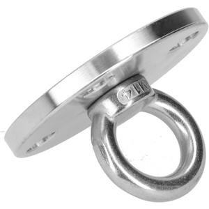 Fdit 304 Stainless Steel Ceiling Mount Hook, 500kg Heavy Duty Wall Bracket for Yoga Hammock Swing Aerial Fitness Sandbag Climbing Rope (DG-08)