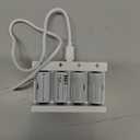 KBT Rechargeable 123A Lithium Batteries, 4pack for Arlo Wireless Cameras VMC3030 / VMK3200 / VMS3330, 3430, 3530