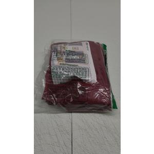 BGment Rod Pocket and Back Tab Blackout Curtains for Bedroom - Christmas Thermal Insulated Room Darkening Curtains for Living Room, 2 Window Curtain Panels (38 x 45 Inch, Burgundy Red)