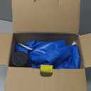 ProBody Pilates Exercise Ball - Multiple Sizes Gym Grade Balance Ball for Fitness, Yoga, Workout, Pregnancy & Physical Therapy (M: 19-22 inches/48-55 cm, Blue)