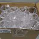 Vivimee 30 Pack Heavy Base Shot Bulk, 2.2 oz Square Shot Glass Set, Clear Espresso Shot Glass, Small Whiskey Shot Glasses for Vodka, Whiskey, Tequila, Espressos, Spirits & Liquors