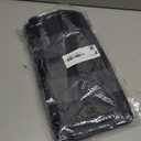 Mordimy 100% Cotton Waffle Weave Kitchen Towels, 13 x 28 Inches, Super Soft and Absorbent Buffalo Check Dish Towels for Drying Dishes, 4-Pack, Black & Grey