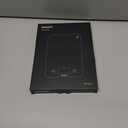 Noom Digital Kitchen Scale: Accurate Precision, LCD Display for Clarity, Stylish Black, Blue, or Off-White. Battery Included for Seamless Operation. (Black)