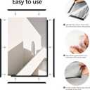 Giftgarden 24x36 Poster Frame 6 Pack, Easy Snap‑On Assembly, Black