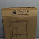 22-25 Lbs Rice Dispenser, Large Cereal Dry Food Storage Containers with Measuring Cup,BPA-Free Household for Kitchen Pantry Organization-Grey