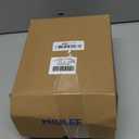 MIULEE Black Blackout Curtains for Bedroom Living Room 63 Inches Long 2 Panels, Thermal Insulated Room Darkening Drapes Solid Grommet Top Noise Reduction Light Blocking Halloween Window Treatments