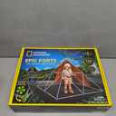 NATIONAL GEOGRAPHIC Kids Fort Building Kit - 135-Piece Indoor Fort Builder, Creative Play, STEM Building Toys for Kids Ages 6 7 8 9 10 11 12, Blanket Fort 