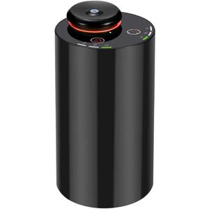 Waterless Essential Oil Diffuser, Battery Powered Mini Scent Air Machine, Aromatherapy Mist Diffuser for Home Room Car Office (Black-PP)