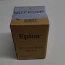 Epica 18-Oz Glass Water Bottles with Lids, Juice Bottles - BPA Free & Eco-Friendly Reusable Refillable Bottles for Juicing, Set of 4 - Clear