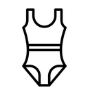 One Piece Swimsuit for Women, Size S