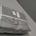 5-Tier Double Pocket Over Door Organiser, Grey, 1 Pack