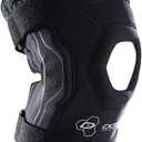 DonJoy Performance Bionic Knee Brace  Hinged, Adjustable Patella Support, Lateral/Medial Ligament (ACL, MCL, LCL), Meniscus, Knee Sprains (Medium, Black)