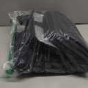 FENRUIEN Work Backpack for Men, Water Resistant Expandable Backpack with USB C Charging Port, Black 15.6 Laptop Backpack