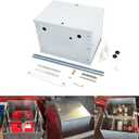Complete Aluminum Battery Box Relocation Kit Universal Billet Race Off Road Kit(Cable not included)
