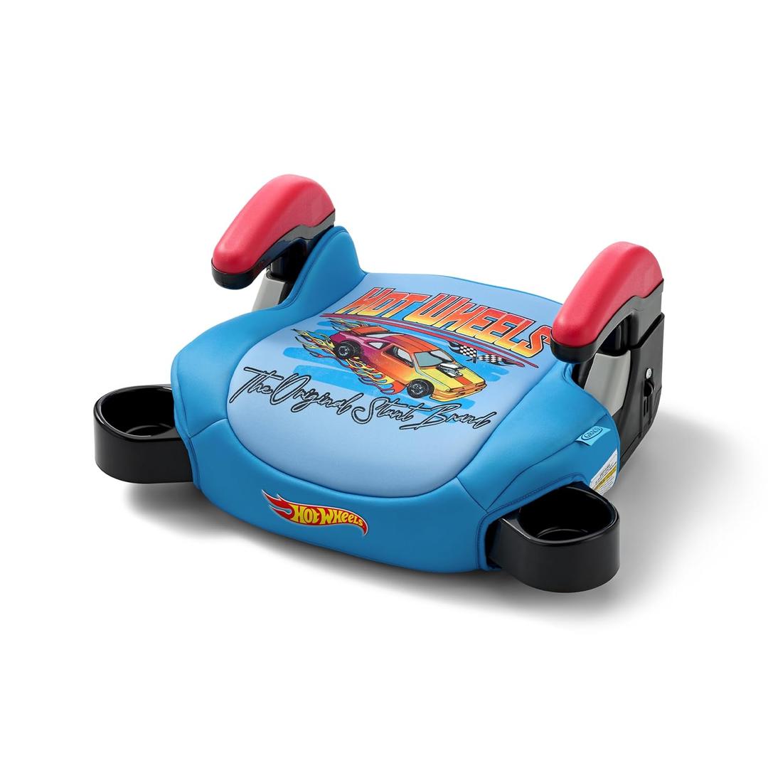 Graco TurboBooster 2.0 Backless Booster Car Seat, Hot Wheels, Travel Booster Seat for Children Ages 4-10, Weight 40-100 Pounds and Height up to 57 Inches (Manufactured Date: 04-07-2026)