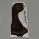 Hairro 6PCS 6 Clips In Short Hair Extensions Remy Real Human Hair Clip Ins Mini Clip On Hairpin Hairpieces For Women 31g 10 Inch #04 Medium Brown