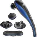Wahl Lithium-Ion Deep Tissue Percussion Handheld Massager for Muscles, Back, Neck, Shoulder Pain Relief, Cordless, Adjustable Intensity, Long Battery Life, FSA Eligible, Model 4232