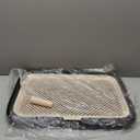 Dog Potty Tray, 23.6"x17.7" Indoor Pet Pee Pad Holder,Puppy Training Holder,Bathroom Dog Litter Box, Pet Toilet for Small and Medium Dogs,Housebreaking Supplies, Pet Products(Black)