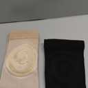 Shappy 2 Pair Figure Ice Skating Knee Pads Gel Dance Knee Pads Cushion and Support Breathable Material for Dancing Skating Women Girl Men (Medium, Beige and Black)