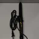 LANVIER 1.25 Inch Curling Iron, Extra Long Barrel 1 1/4 Inch Curling Iron for Long Hair up to 450F, Worldwide Dual Voltage Hair Curler for Traveling, Hair Waving Style Tool Black