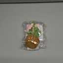 Crochet Sunflowers Bouquet, Handmade Knitted Sunflower Basketed for Mom, Friends, Teacher Appreciation Gifts, Desk Decor, Christmas, Graduation, Cute Birthday Gifts for Woman (Basket Pink-Red)