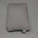 Pro Goleem Small Pillow 11"x7"x2.5" for Baby Sleeping with Name Tag Mini Tiny Pillow for Room Couch Sofa Chair and Outdoor Car Air Nap Neck Lumbar Knee Rest Pillows, Gray