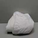 SLEEP ZONE Cot Mattress Protector, Waterproof Mattress Protector for Narrow Twin Bed - Fitted with Stretchable Pockets, Soft Breathable RV Bunk Size Mattress Pad Cover (White) (Small Single)