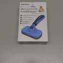 Swihauk Self Cleaning Slicker Brush - Skin Friendly Deshedding Grooming Tool for Dogs & Cats, Suitable for Shedding & Haired Pets, with Pet Supplies Accessories, Blue