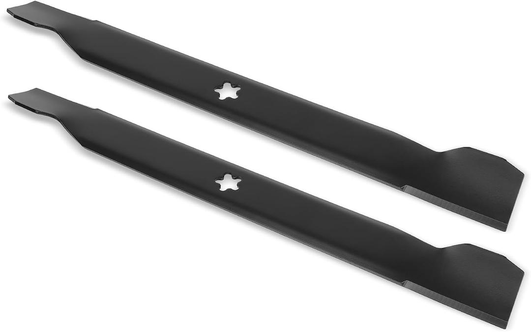138971 Mower Blades Fits for Craftsman/Hus qvarna/Pou LAN 42" Lawn Tractor, 138498 High Lift Blades Replace for 532138971, 127843, 134149, 531307224, 2 Pack