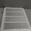 HVAC Premium 22 x 18 Duct Opening Steel Return Air Filter Grille, for 1-inch Filter, Removable Door, Flat Stamped HVAC Vent Cover Grille, Outer Dimensions 24.5 x 20.5