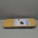 LONBET Toilet Paper Storage for 12 Rolls, Stackable & Foldable - The Ultimate Bathroom Organizer - Waterproof Basket with Bamboo Lid - Elegant Toilet Paper Storage Holder, Black