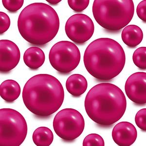 300Pieces Floating NO Hole Pearls for Vases,Makeup Beads,Highlight Faux Wine Red Pearls Beads for Centerpiece Table Home Events Albu